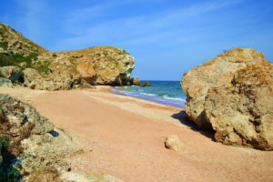 дикие пляжи Крыма
